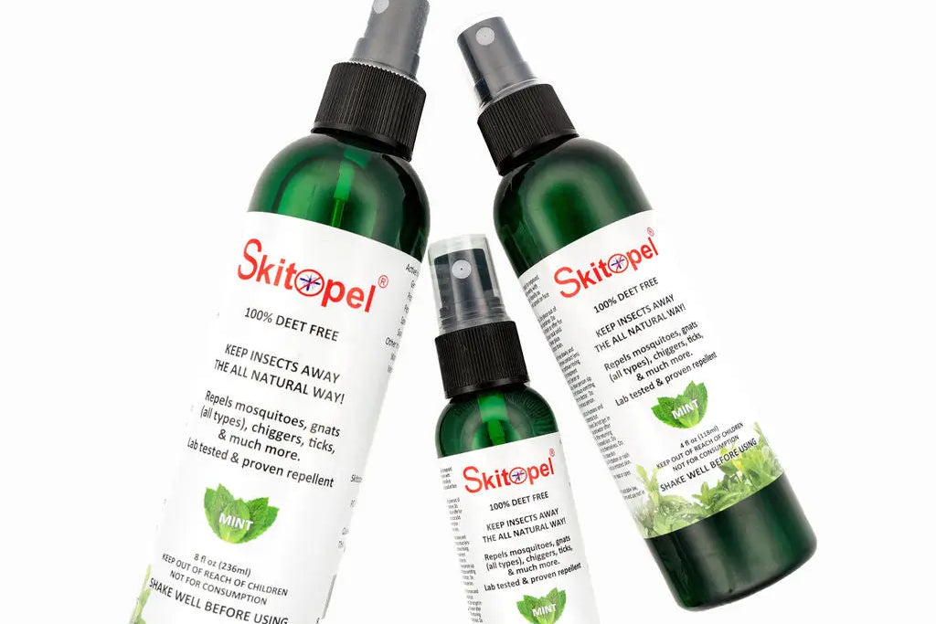 Skitopel® Mint Insect Repellent 2oz/4oz/8oz - Skitopel