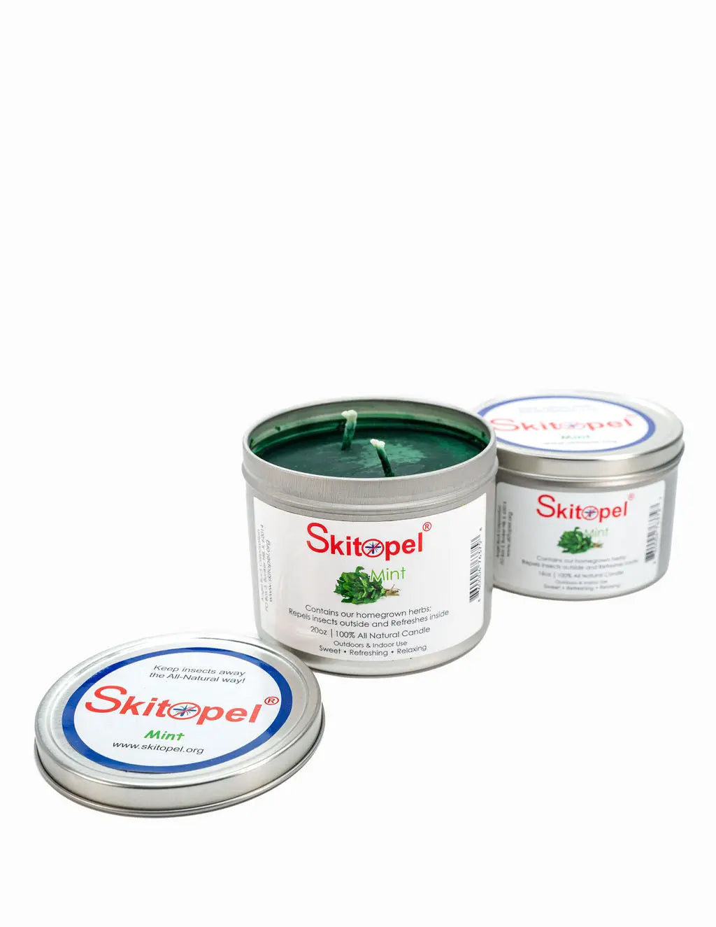 Skitopel® Mint Candle 16oz & 20oz - Skitopel