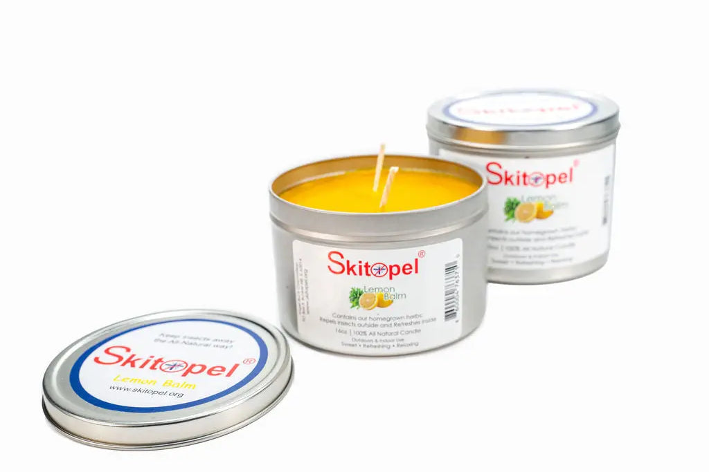 Skitopel® Lemon Balm Candle 16oz & 20oz - Skitopel