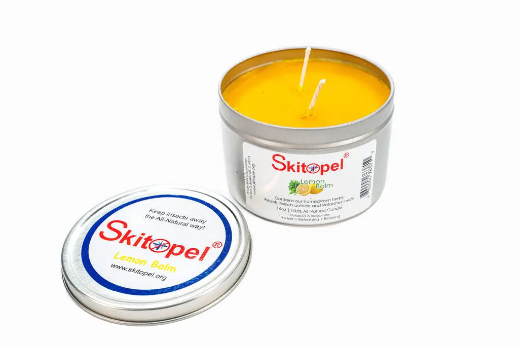 4oz Mint Spray & 16oz Lemon Balm Candle Skitopel