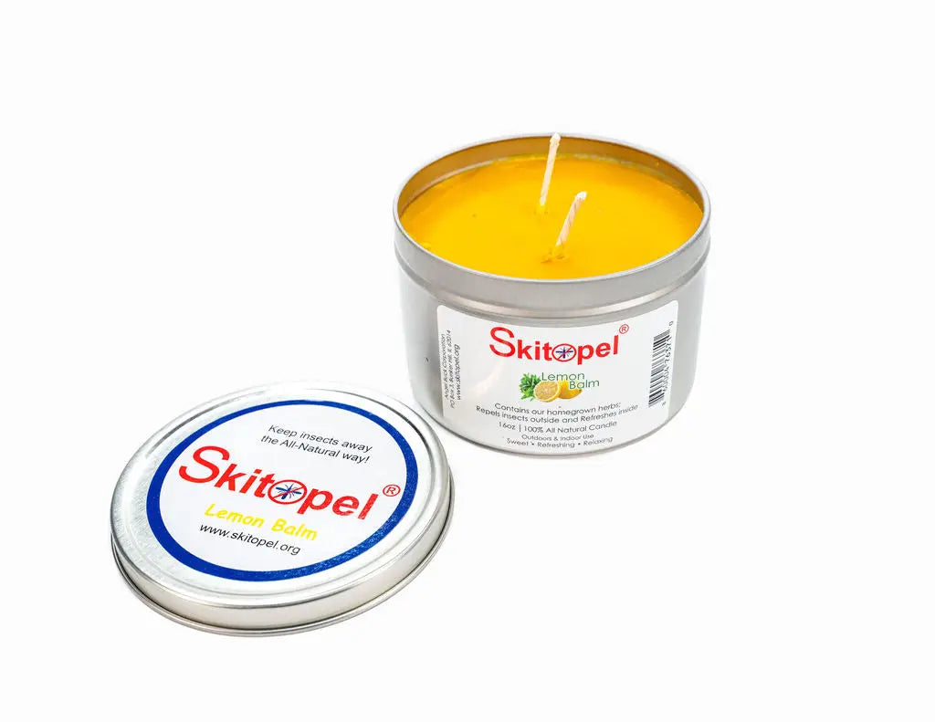 4oz Mint Spray & 16oz Lemon Balm Candle Skitopel