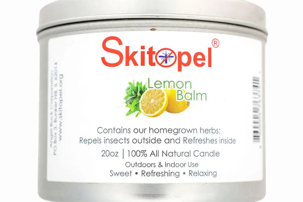 Skitopel® Lemon Balm Candle 16oz & 20oz - Skitopel
