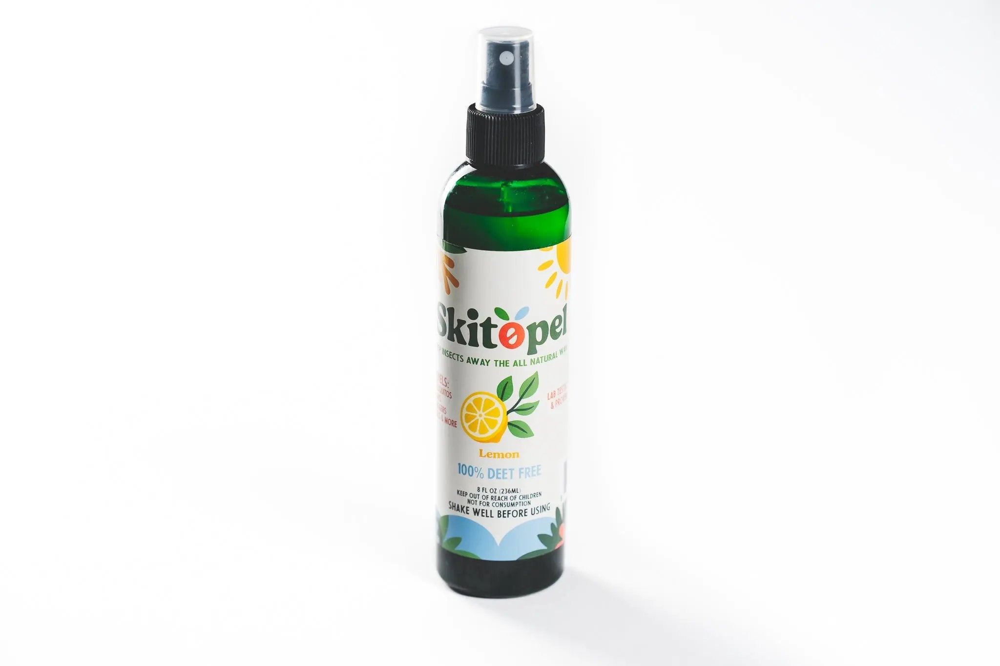Skitopel® Lemon Insect Repellent Spray - for the Ulitmate Powerful, Chemical-Free Protection Skitopel